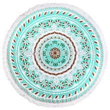 Microfiber roundie beach blanket,beach towel